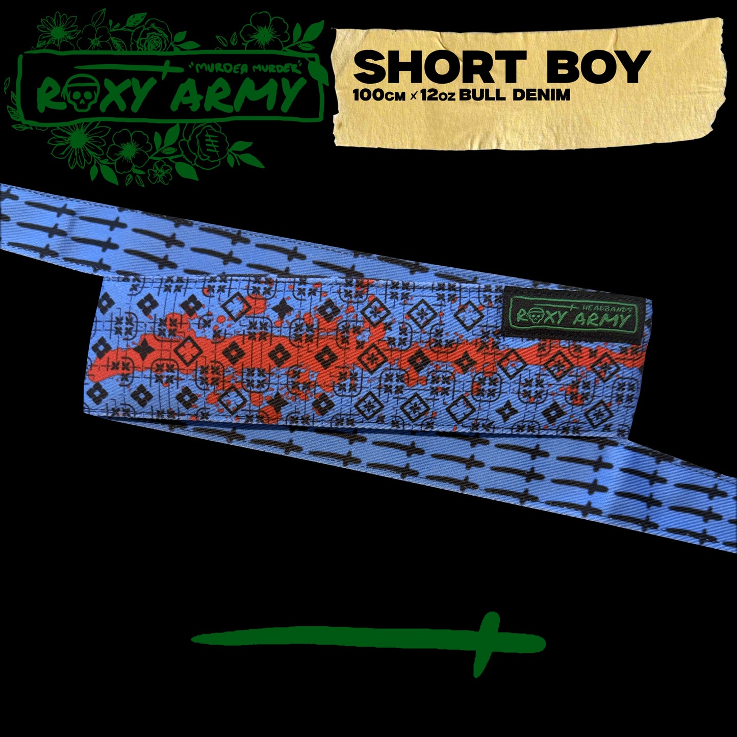 SHORT BOY ink slash