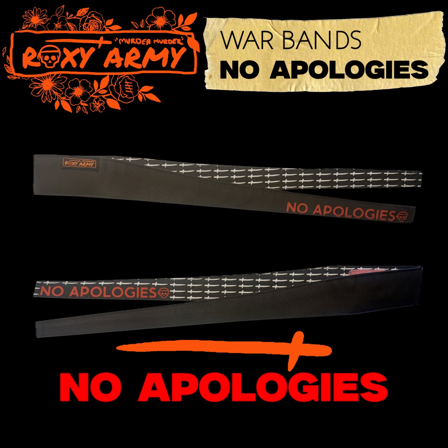 No apologies