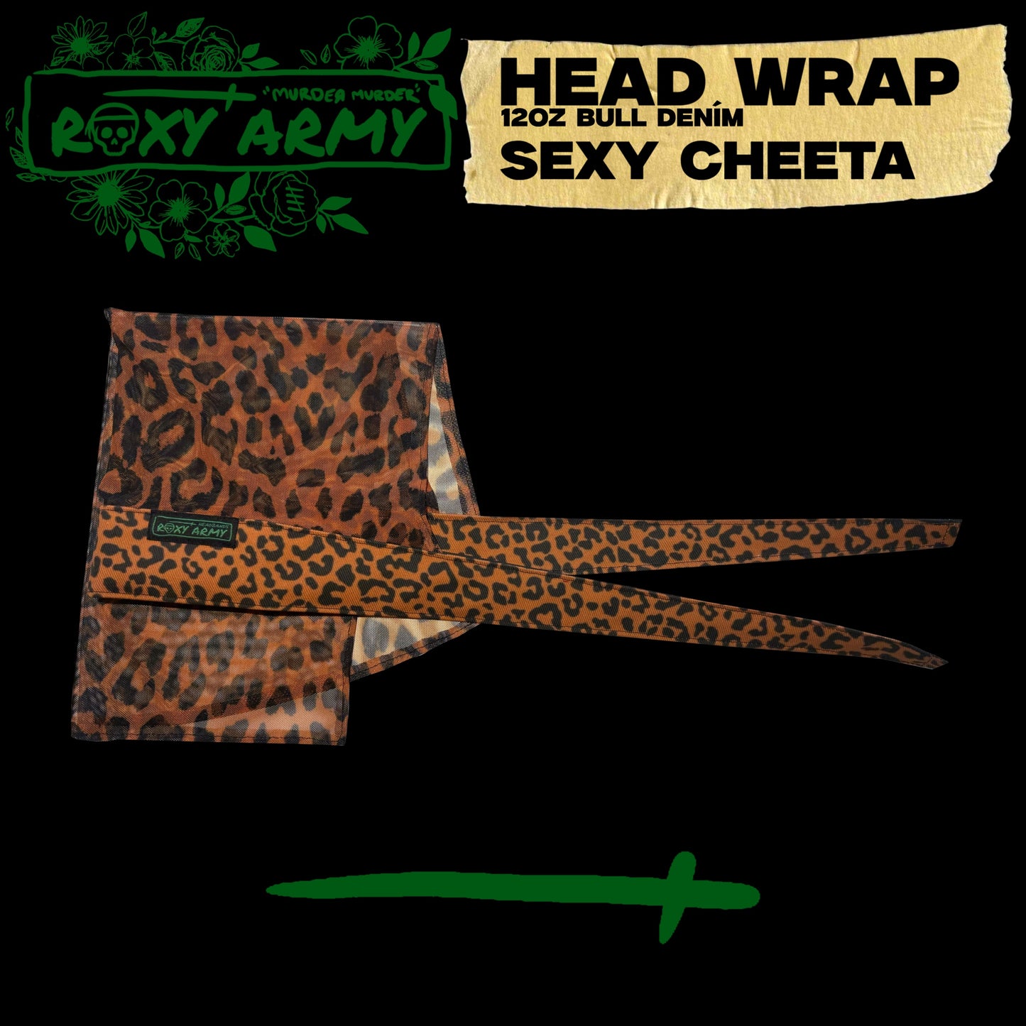 HEADWRAP - SEXY CHEETA
