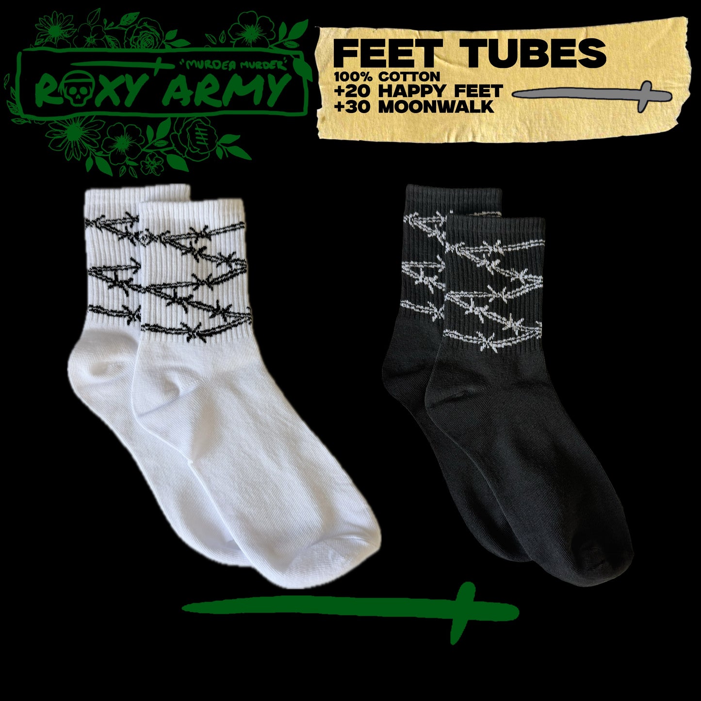 Feet tubes